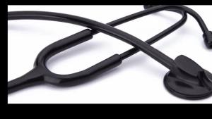 เครื่องตรวจฟังเสียงแพทย์เครื่องตรวจฟังเสียงหรูหราทางการแพทย์แพทย์ฟังเสียงหัวใจและปอดส่งโลโก้ที่กำหนดเอง