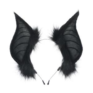 Handmade Bat Ears Headbands Animal Ears Headbands Headwear Halloween Cosplays Costume