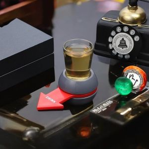 พร้อมส่งจากไทย เกมส์ในวงเหล้า เกมปาร์ตี้ เกมส์ปีใหม่ เกมแก้ววัดดวง Spin The Shot พร้อมกล่อง TY19