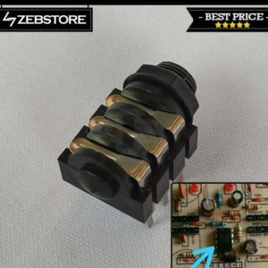 Soket Socket Kelabang Jack Terminals Effect 6.5mm Stereo 1/4 Kaki Pend