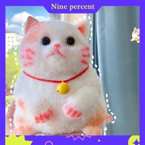 Nine percent Taba Cute Chubby Cat Orange Cat Plush Soft Sticky Girl Kids Birthday Gift Fidget Squishy Toy Pet Ornaments Gifts