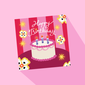 การ์ดวันเกิด - Yindee Happy Birthday card