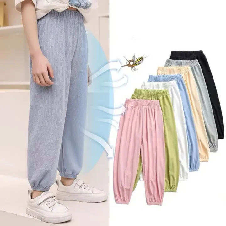 Đồ cho bé trai, gái | quần dài tâm lạnh cotton cho bé chất liệu cao cấp thoáng mát|SIZE 5-34KG