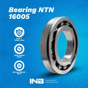Laker Bearing 16005 NTN Bearing Kopling Vespa 90cc Pts INB Original NTN