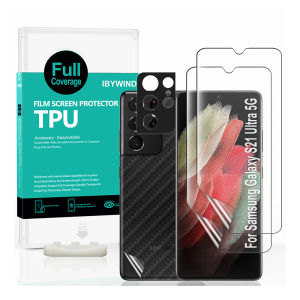 Ibywind Samsung Galaxy S21 Ultra[2PCSPack]ClearTPUFilmScreenProtector