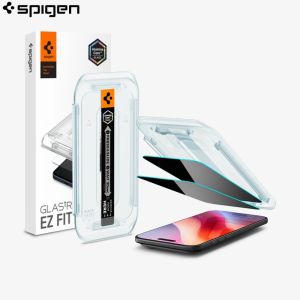 1/2PCS Spigen Glas.tR EZ Fit Sensor Protected For iPhone 17 Pro Max 17 Air 16 15 14 Pro Plus Air Tempered Glass Privacy Screen Protector