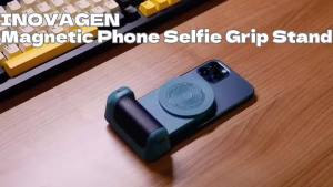 INOVAGEN Selfie Grip Magnetic Phone Selfie Grip Stand: The Ultimate Camera Handle Photo Bracket