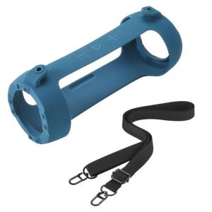 Durability Silicone Shell For FLIP 7 Bluetooth-compatible Auditory Device Scatch Proof Designs Comfortable Carry Handle