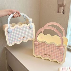 YUNAFIN Trái tim ngọt ngào Giỏ tắm di động Dung lượng lớn Hộ gia đình Giỏ đựng đồ trong phòng tắm Dễ thương Có thể xếp chồng lên nhau Giỏ tắm