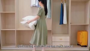 GIFTER Home Vacuum Sealer Bag Travel Storage Resealable Compressed Storage Reusable Storage Bags