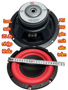 Loa sub 20 JB - nhập khẩu - từ 100 côn 39 màng lõm gân mút - giá 1 cái - loa bass sub