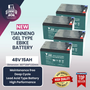 Summer Ebike Battery 48V 20ah /Ebike Battery 48v 25ah TIANNENG BRAND 1 SET. Deep Cycle Lead Acid