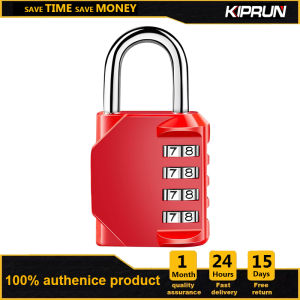 KIPRUN Combination Lock 4 Digit Padlock Waterproof Metal Gate Lock for School Employee Gym & Sports Locker Case Toolbox
