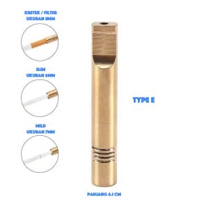 BOWEN BW888 PIPA FILTER SARINGAN ASAP PERMANEN BAHAN METAL SEMUA TANPA KARET UKURAN SESUAI VARIASI