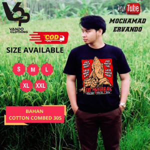 Baju Kaos Lebaran Eid Mubarak Hari Raya Idul Fitri Pria Wanita Dewasa Terbaru
