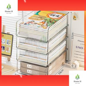File Document Letter Paper Tray Sorter Collection File Desk Organizer Rack Stackable Document Tray Holder