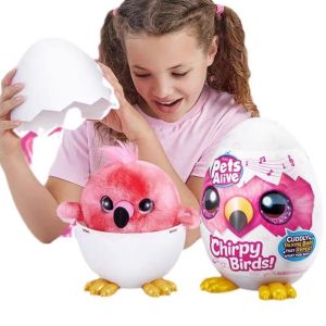 Đồ chơi quả trứng chim kỳ lân - Chirpy Birds Zuru Pets Alive ( hàng chính hãng )