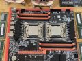 ชุด Mb x99 Dual M.2 x2 cpu Xeon E5 2699v3 dual 36c/72t 2.3-3.6ghz Ram ecc ddr4 32gb-256gb/เพิ่ม M.2 nvme ได้. 