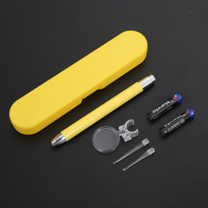 LED Baby Ear Wax Removal Cleaner Tool LED Ear Pick Set with Magnifier Ear Cleaner Ear Wax Removal Health Ear Cleaner