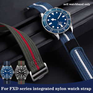 22mm High quality nylon watch strap for TUDOR collar hidden FXD /Biwan / 1958 series integrated nylon watchband for men2026