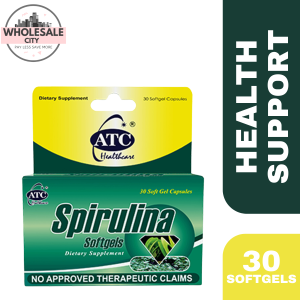 ATC SPIRULINA 30 SOFTGELS