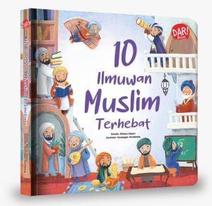 DAR Mizan - Buku Anak 10 Ilmuwan Muslim Terhebat Boardbook - Usia 1-6 Tahun - Millennia