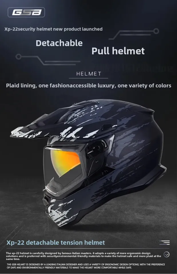 Original GSB XP-22 Professional Racing Helmets Motorcycle Full