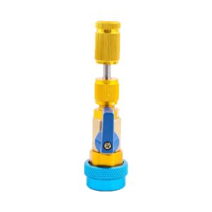 CHAMPIONBABY Ergonomic Design Valve Core Removal Tool High Low Side Quick Remover Valve Core Remover Multi-Purpose Replace Tool High Low Pressure Tool Air Conditioner Repair