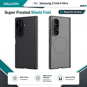 NILLKIN Magnetic Case For Samsung Galaxy Z Fold 8 Ultra Without S Pen Slot Rebound Hinge CA4019