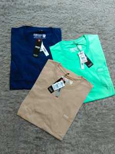 (Paket 3 Pcs) Kaos Polos Kantong Pria Kaos Pocket Premium FULL Cotton Combet