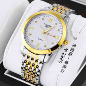 Mens watch luminous waterproof high-end stylish