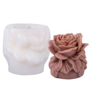 Rose Molds Castings Molds Epoxy Resin Molds 3D Flower Silicone Moulds Plasters Molds Cake Making Molds
