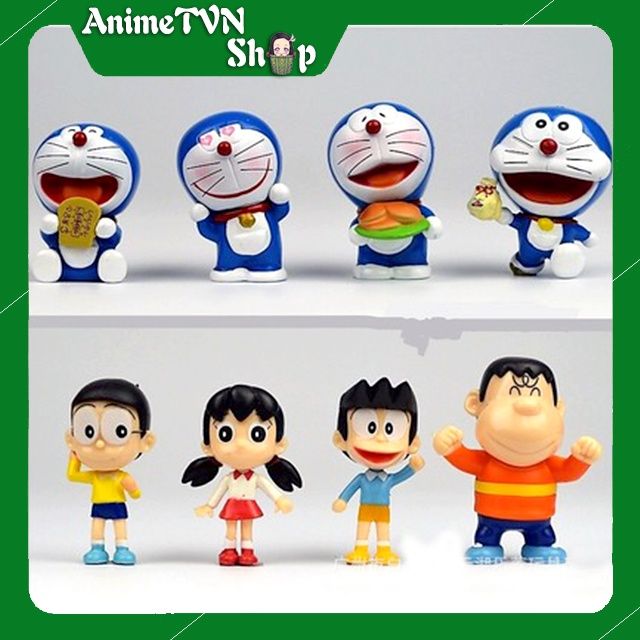 (Có lẻ) Mô hình nhựa Anime/Manga Doremon và những người bạn Siêu dễ ...
