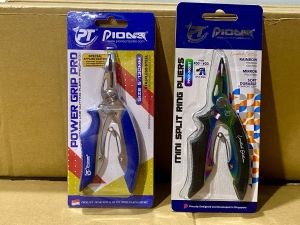 คีมอเนกประสงค์ PIONEER POWER GRIP PRO 5 " และ MINI SPLIT RING PLIER 5 "