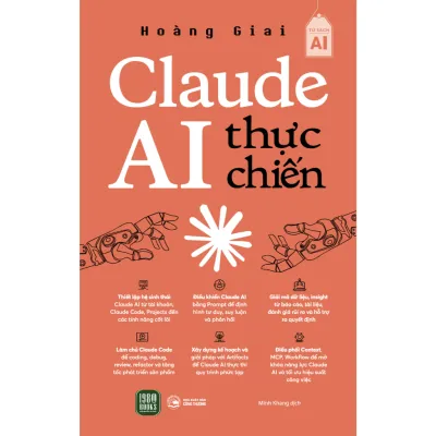 Sách Lẻ/Combo 4 Cuốn AI: Claude AI Thực Chiến + Cách Sử Dụng Gemini Omni Capcut + 21 Ngày Thực Chiến Claude + No Code Vibe Code