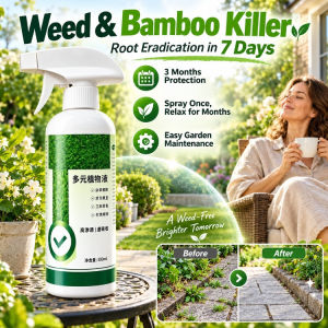 Weed Control Spray Effective Bamboo Inhibitor JC Root Suppressant Solution Herbicide For Lawn & Garden Care Weed Killer For Bamboo & Grass