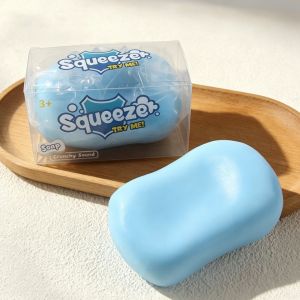 BENGPEN Filled Soft Soap Ball Squishy Handmade Finger Relax Building Block Squishy Creative Pinch Crunchy Fidget Toy Adult Kids