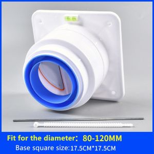 Check Valve Exhaust Fan Round Pipe Return Valve Air Duct Ventilation Grille/Exhaust Pipe Check Valve