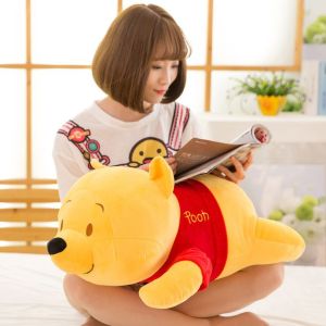 GẤU POOH NẰM MỀM CUTE THÚ BÔNG GẤU POOH NẰM CAO CẤP LÔNG MỊN GÒN MỀM