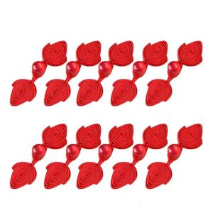 Chinese Traditional Button Chinese Knots Fasteners Heart Chinese Closures Button for DIY Cheongsam Coat