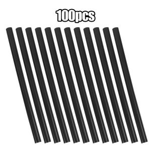 100Pcs 7*100MM Black Glue Stick High Adhesive EVA Hot Melt Glue Stick  for Glue Gun