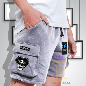 Celana Cargo Pendek Pria Distro Unsiex Bahan Katun Fleece Adem Dan Lembut Motif Venom Terbaru Shorts Pants Kargo Cowok Cewek Model Kantong Samping Tali Serut dI Paha Size M-L-XL-XXL