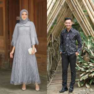 COD - GAMIS batik couple pasangan gamis bahan satin dan tile Dress Terbaru 2022 / Dress Brokat Best Seller / Gamis Terbaru 2021 Modern / Dress Kondangan / Hijab Fashion / Gamis Jumbo / Gaun Pesta / Gamis Brukat doty karyaku / JELITA COUPLE
