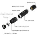 Alonefire SV005 395nm UV Led Flashlight Ultraviolet Flashlight Invisible Torch for Pet Stains Marker Check UV light. 