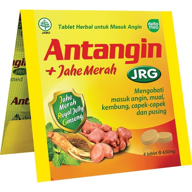 ANTANGIN JRG TABLET - Obat Masuk Angin, Mual, Kembung Dewasa