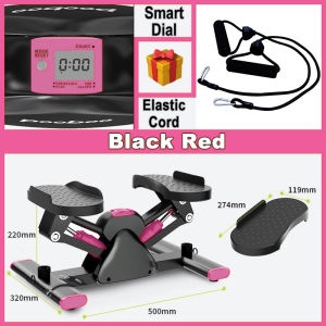 Pedal Exerciser Stepper Home Fitness Leg Slimming Machine Stationary Foot Pedal Machine