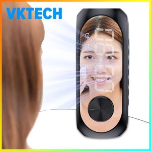 [Vktech] Wireless RGB BT Speaker with Alarm Clock Portable Stereo Sound Box 1200mAh Desktop Small BT Speaker for Party Outdoor Travel
