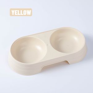 Double Pet Bowl Feeder Food Water 2 in 1 Classic Design Cat Dog Rabbit Puppy Kitten Makanan Air Mangkuk Kucing Anjing Makan 宠物双碗