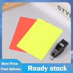 Sports🚴🏻‍♀️ 1PC còi + Thẻ vàng và đỏ cho bóng rổ bóng đá bóng chuyền Futsal và bóng ném trọng tài Futsal