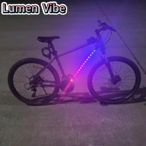 2026 Bicycle RGB Strip Lights Are Suitable for Night Riding Camping Riding and Outdoor Cycling. Night Riding Is Both Fun and Safe